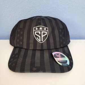 Subtle Patriot Covert Runner Hat Laser Cut Eagle On Sides One Size Fits Most